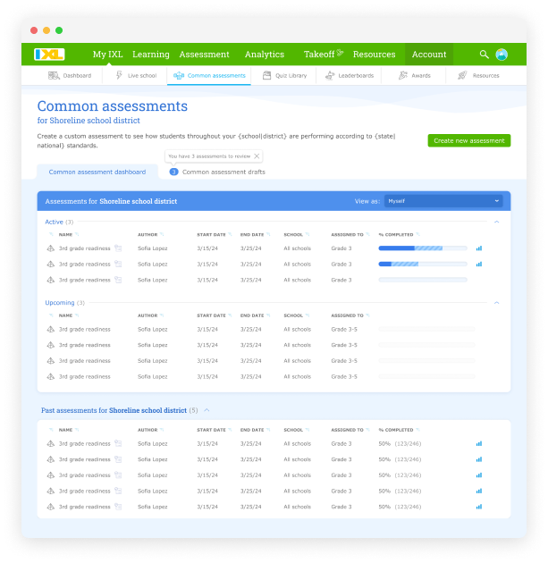 IXL Quizzes desktop